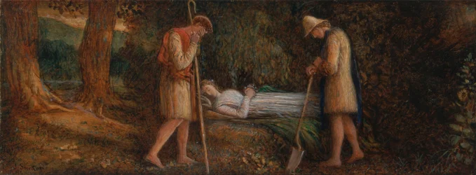Imogen og hyrderne, fra Cymbeline, Act IV, scene ii